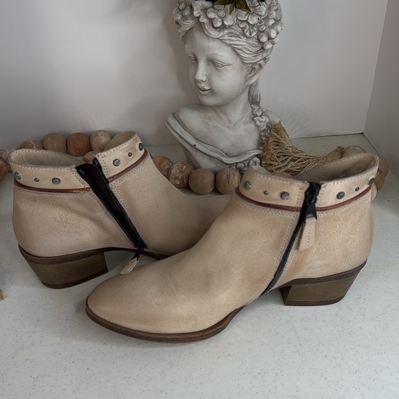 Miz Mooz Keeley Women's Ankle Boot Linen Size 9.5/Euro 40 - Picture 7 of 10